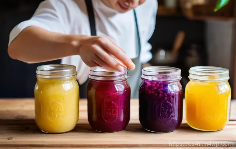 전통 장류 만들기 위한 스마트 가전 활용법 - **Prompt 1: The Modern Kitchen Alchemist**
    A happy and content woman in her late 30s, dressed in...